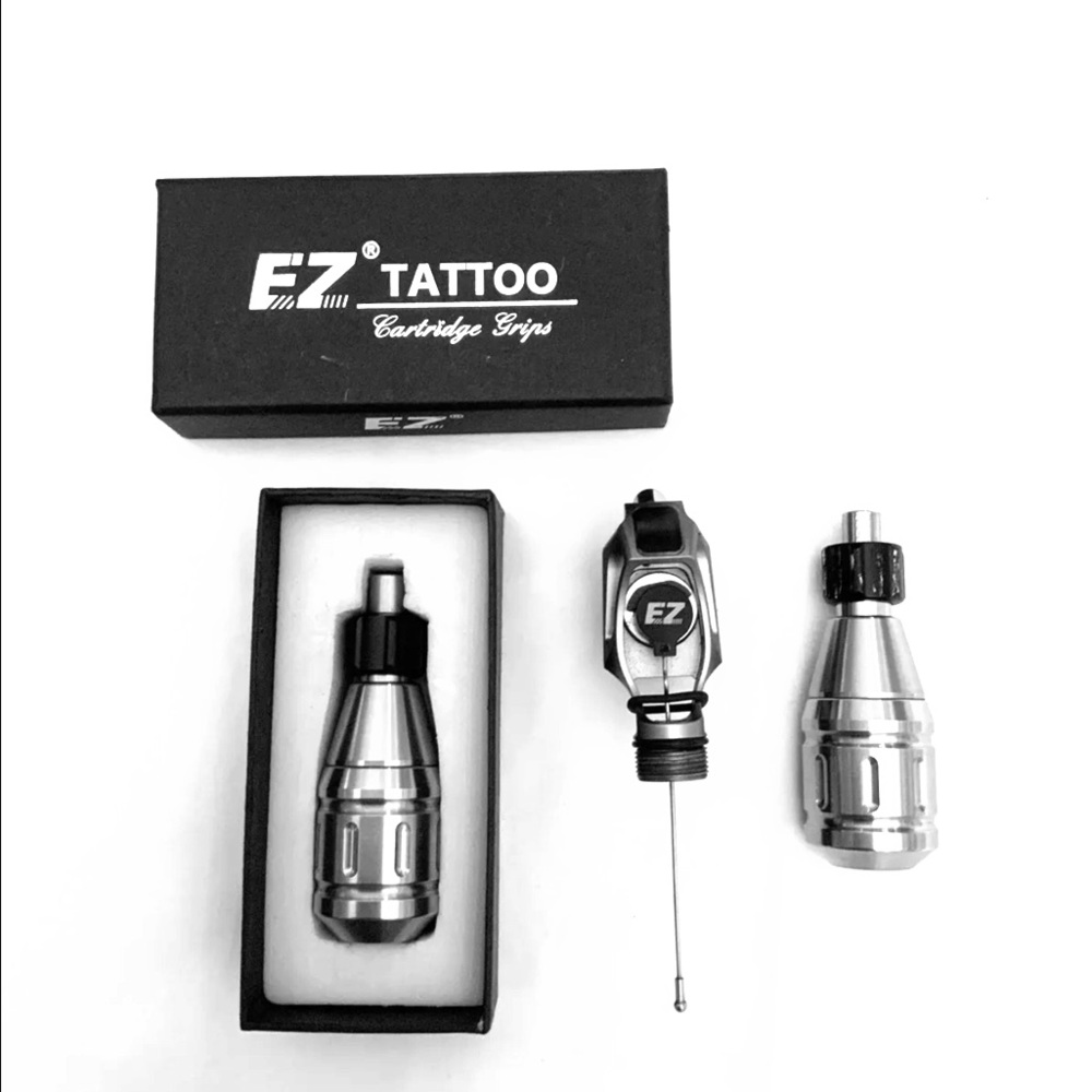 Ez rotary tattoo machine with extra grip